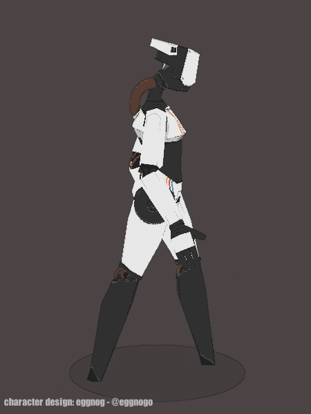 Robot commission for @eggnogo on Tumblr
