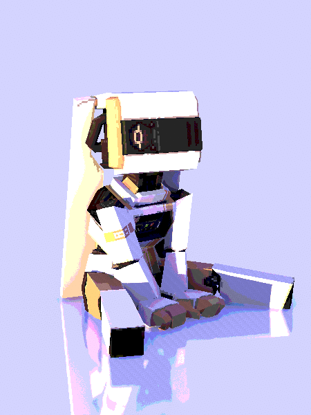 Robot commission for @eggnogo on Tumblr