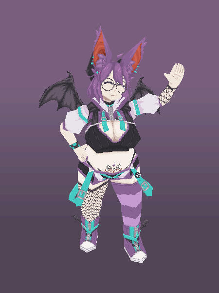 @Violet - Bat Girl VTuber